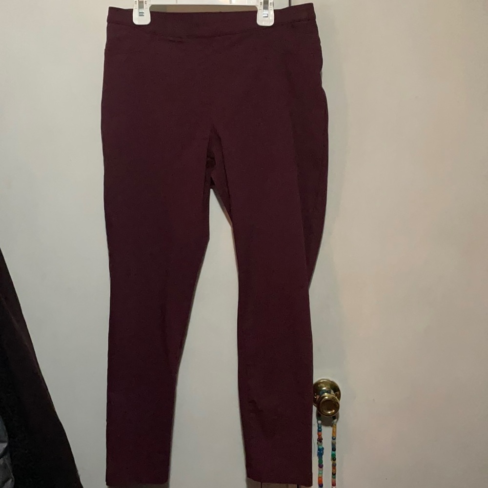 Women’s Work Pants Elastic Waist